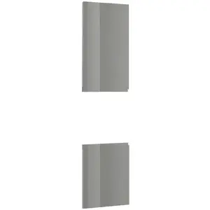 Čelo skrinky Luxeo F02-D60PWN grey lak vyobraziť