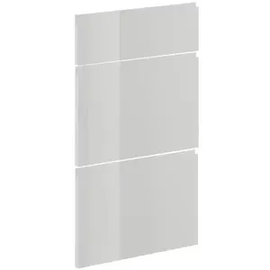 Čelo skrinky Luxeo F02-D60S3-AX white lak vyobraziť