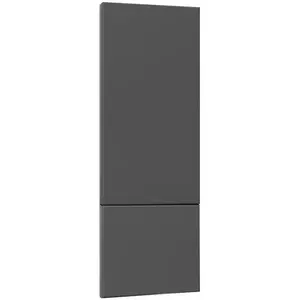 Čelo skrinky Luxeo F16-D60T-AX tenký rám dark grey vyobraziť