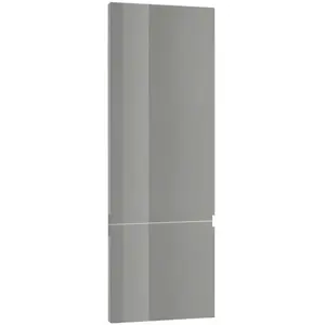 Čelo skrinky Luxeo F02-D60T-AX grey lak vyobraziť