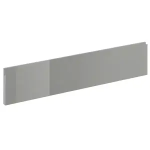 Čelo skrinky Luxeo F02-D60ZK grey lak vyobraziť