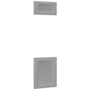 Čelo skrinky Luxeo F15-D60PM rám grey vyobraziť