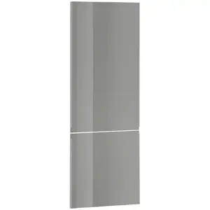 Čelo skrinky Luxeo F02-N60N grey lak vyobraziť