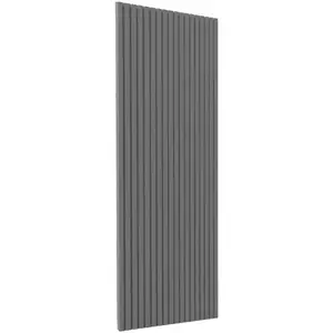 Čelo skrinky Luxeo F14-G40(100) ryfla dark grey vyobraziť