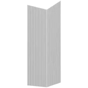 Čelo skrinky Luxeo F14-G60N2(100) ryfla white vyobraziť