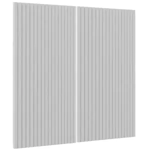 Čelo skrinky Luxeo F14-G80(72) ryfla white vyobraziť