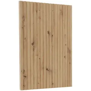 Čelo skrinky Luxeo F14-D100N ryfla dub vyobraziť