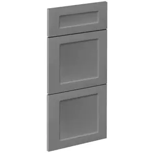 Čelo skrinky Luxeo F15-D40S3-AX rám dark grey vyobraziť
