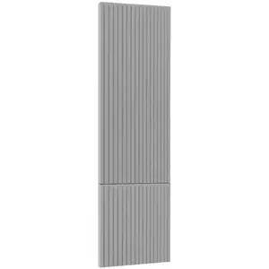 Čelo skrinky Luxeo F14-D40SPWN ryfla grey vyobraziť