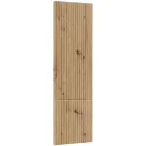 Čelo skrinky Luxeo F14-D40SPWN ryfla dub vyobraziť