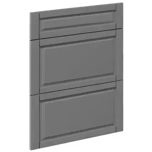 Čelo skrinky Luxeo F13-D60S3-AX hampton dark grey vyobraziť