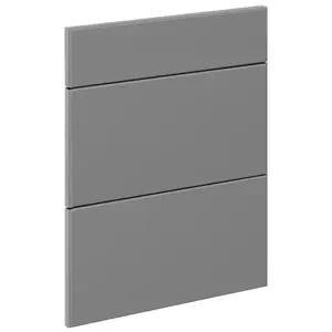 Čelo skrinky Luxeo F16-D60S3-AX tenký rám grey vyobraziť