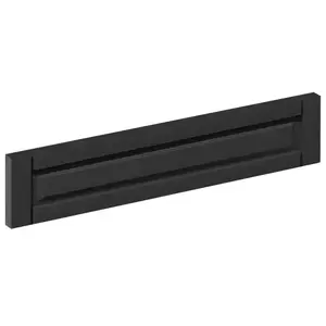 Čelo skrinky Luxeo F13-D60ZK hampton black vyobraziť