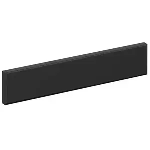 Čelo skrinky Luxeo F16-D60ZK tenký rám black vyobraziť