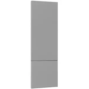 Čelo skrinky Luxeo F16-D60ZL_D60R tenký rám grey vyobraziť