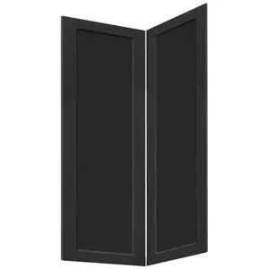 Čelo skrinky Luxeo F15-D90N rám black vyobraziť