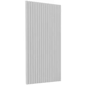 Čelo skrinky Luxeo F14-D45FZW ryfla white vyobraziť