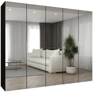 Skriňa Marbella III 250 čierna/kašmír vyobraziť