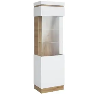 Witryna 1d Calabria Corv102l D118/U008 Dub Coast Evoke / Biela ​​Alpská vyobraziť