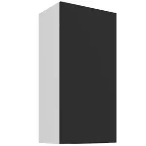Kuchynská skrinka Aria-BL/WH anti fingerprint 45G-90 1F vyobraziť