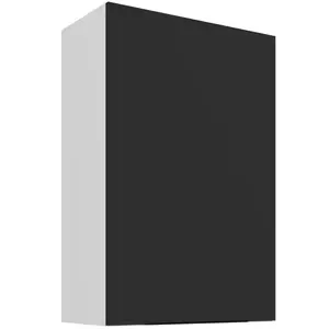 Kuchynská skrinka Aria-BL/WH anti fingerprint 60G-90 1F vyobraziť