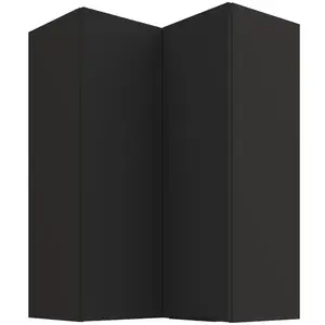 Kuchynská skrinka Aria-BL/BL anti fingerprint 60X60 GN-90 2F (90°) vyobraziť