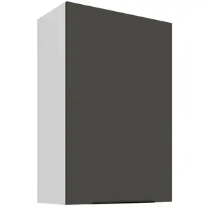 Kuchynská skrinka Aria-GR/WH anti fingerprint 60G-90 1F vyobraziť