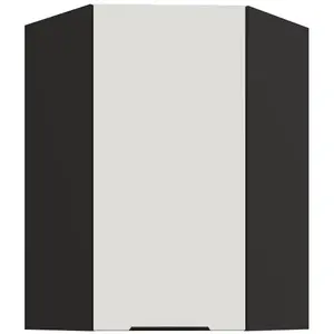 Kuchynská skrinka Aria-WH/BL anti fingerprint 60X60 GN-90 1F (45°) vyobraziť