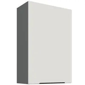 Kuchynská skrinka Aria-WH/ANT anti fingerprint 60G-90 1F vyobraziť