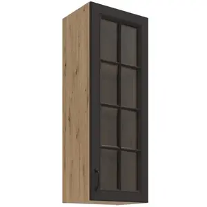 Kuchynská skrinka Stilo grafit mat/artisan 40GS-108 1F vyobraziť