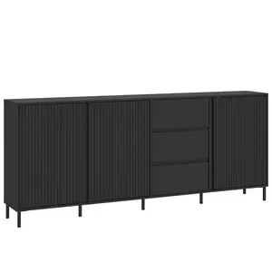 Komoda Avenale AVEK02 U139 3D3S antracit vyobraziť