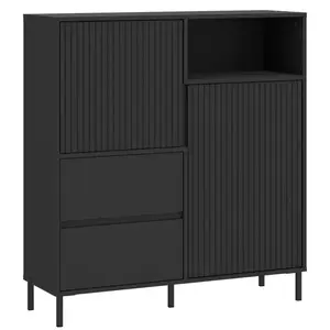 Komoda Avenale AVEK03 U139 2D2S antracit vyobraziť
