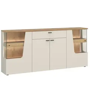Komoda Cut Out CTUK02 U118 4D1S kašmír vyobraziť