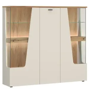 Vitrína Cut Out CTUV03 U1183D kašmír vyobraziť