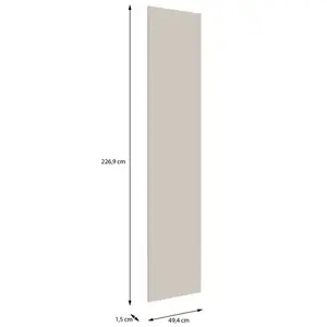 Front Skrine Vysoký Moduklix226, 9x49, 4 Piesok vyobraziť
