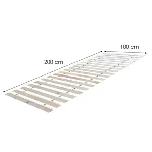 Rošt drevený 100x200 21 latiek vyobraziť