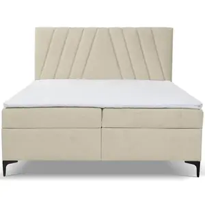 Kontinentálna posteľ Capri 160x200 s topper Whisper 2 vyobraziť