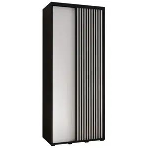 Skriňa Lanko 1-110 (60) čierna/biela vyobraziť