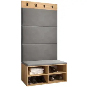 Predsieňový nábytok Miro dub craft panel sivý vyobraziť