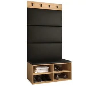Predsieňový nábytok Miro dub craft panel čierna eco vyobraziť