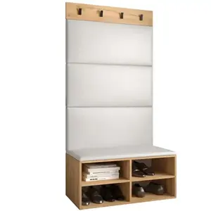 Predsieňový nábytok Miro dub craft panel biela vyobraziť