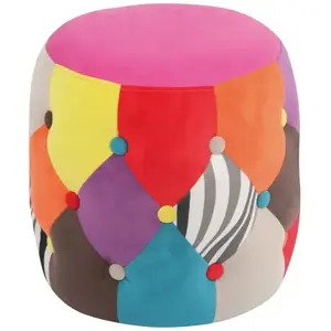 Taburetka Soho 3 Patchwork vyobraziť