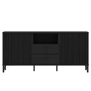 TV stolík Lusaka LUSF01 U201/U201 2D2S grafit vyobraziť