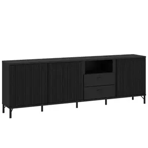 TV stolík Lusaka LUSF02 U201/U201 3D2S grafit vyobraziť