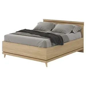 Posteľ Scandi 31 160 Dubový Olej/Tehla vyobraziť
