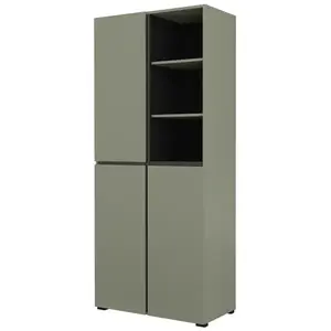 Skriňa Cross 88 Pine Green/Čierna vyobraziť