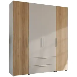 Skriňa Moduklix Set 16 Biela/Dub Mauvella vyobraziť