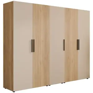 Skriňa Moduklix Set 24 Dub Mauvella/Piesok vyobraziť