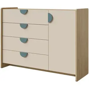 Komoda Lexi 9 Cremona/Macadamia/Morská vyobraziť