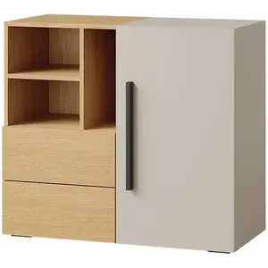 Komoda Lorin 8 Kašmír/Prírodný dub vyobraziť